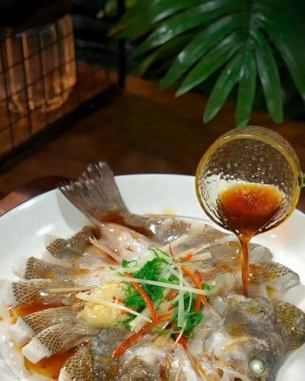 Steamed Fish with Light Sauce recipe