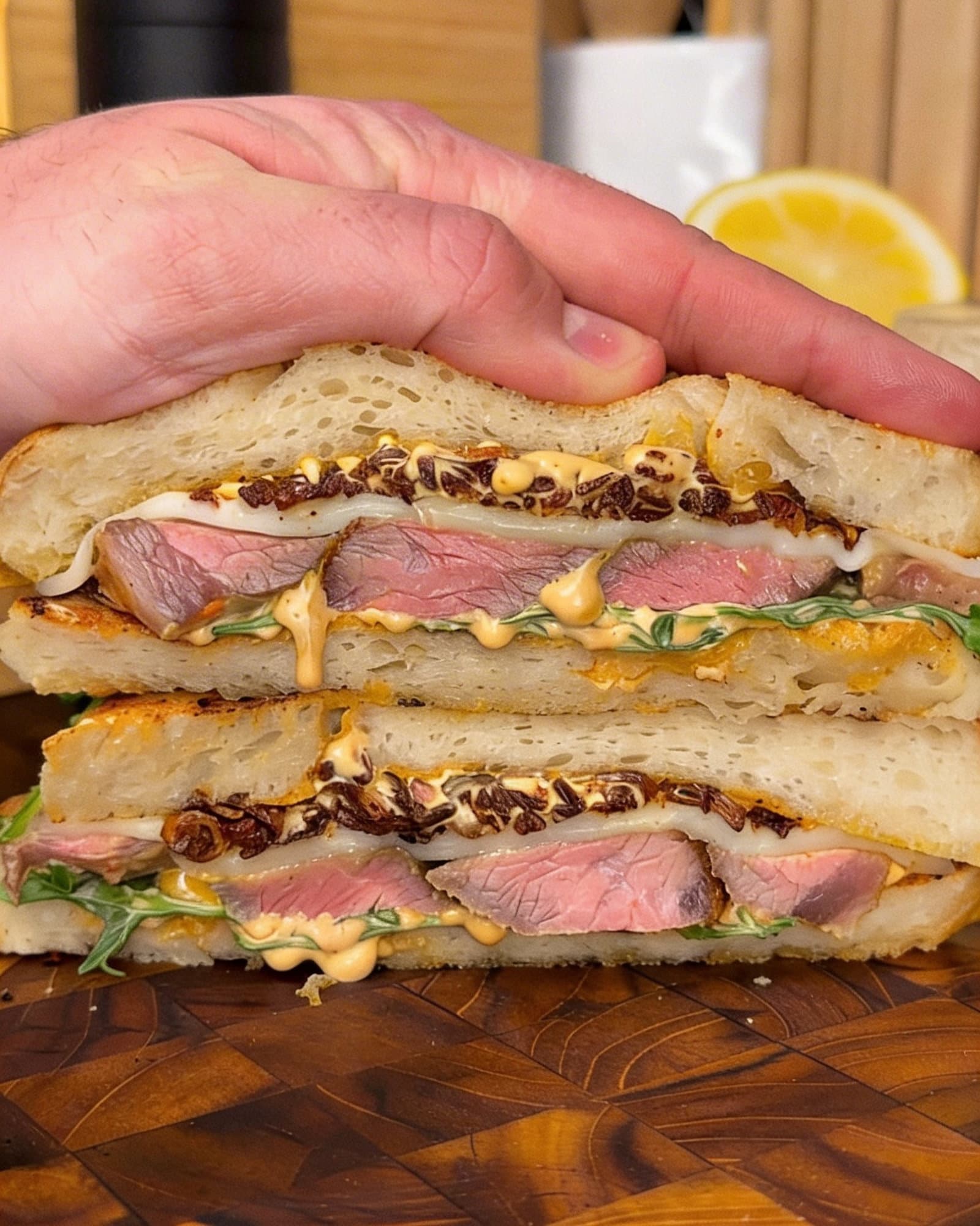 Steak Sandwich with Chipotle Aioli & Provolone recipe