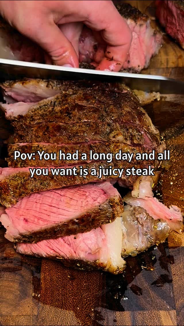 Reverse Sear Ribeye recipe