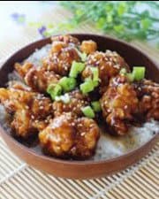 Crispy Honey Garlic Chicken recipe