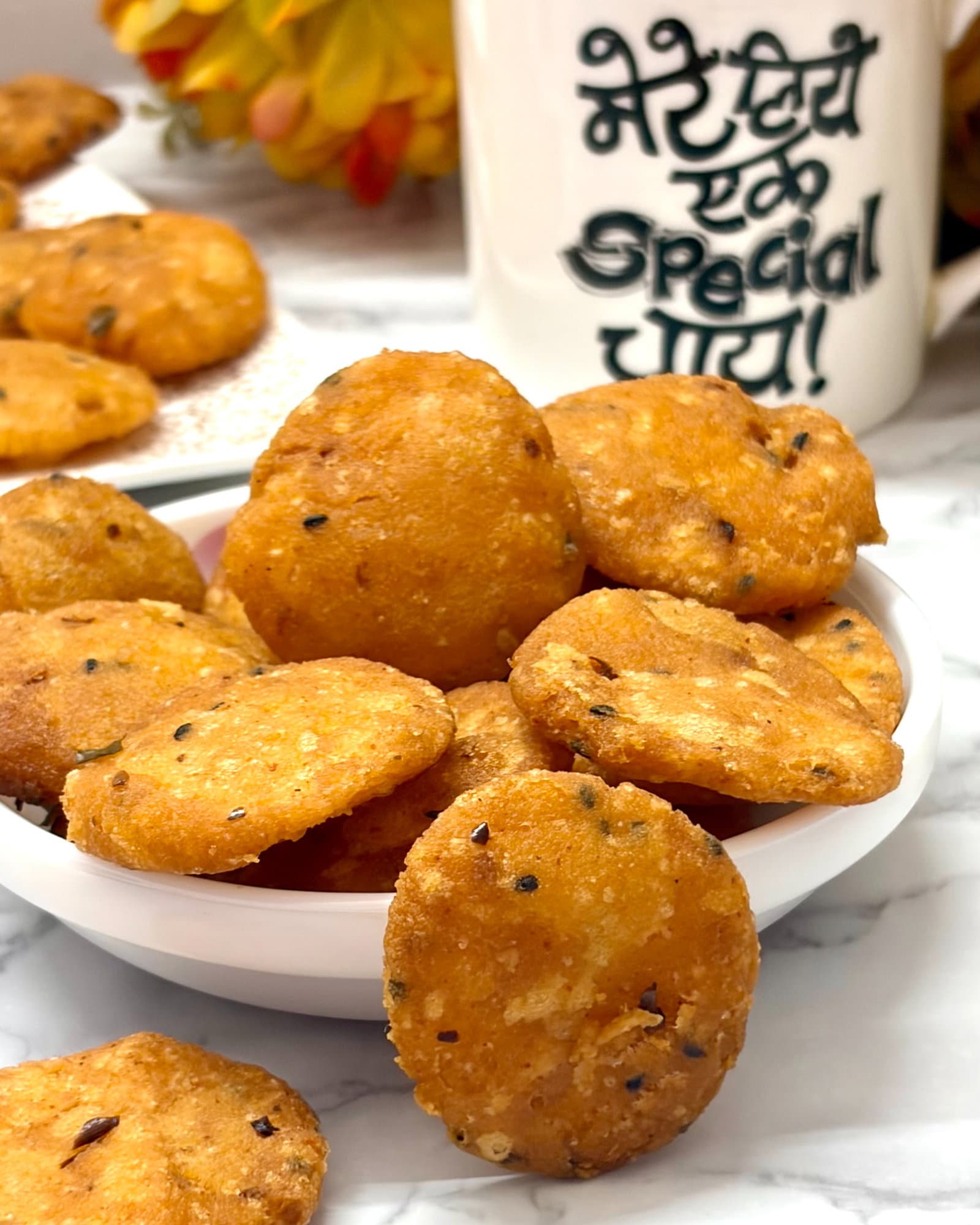 Rice Mathri (Gluten-Free) recipe