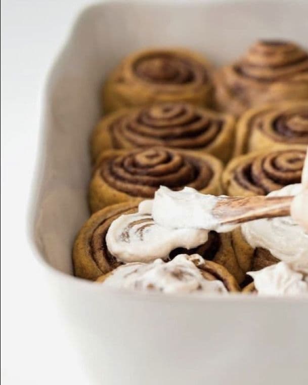 Pumpkin Cinnamon Rolls recipe