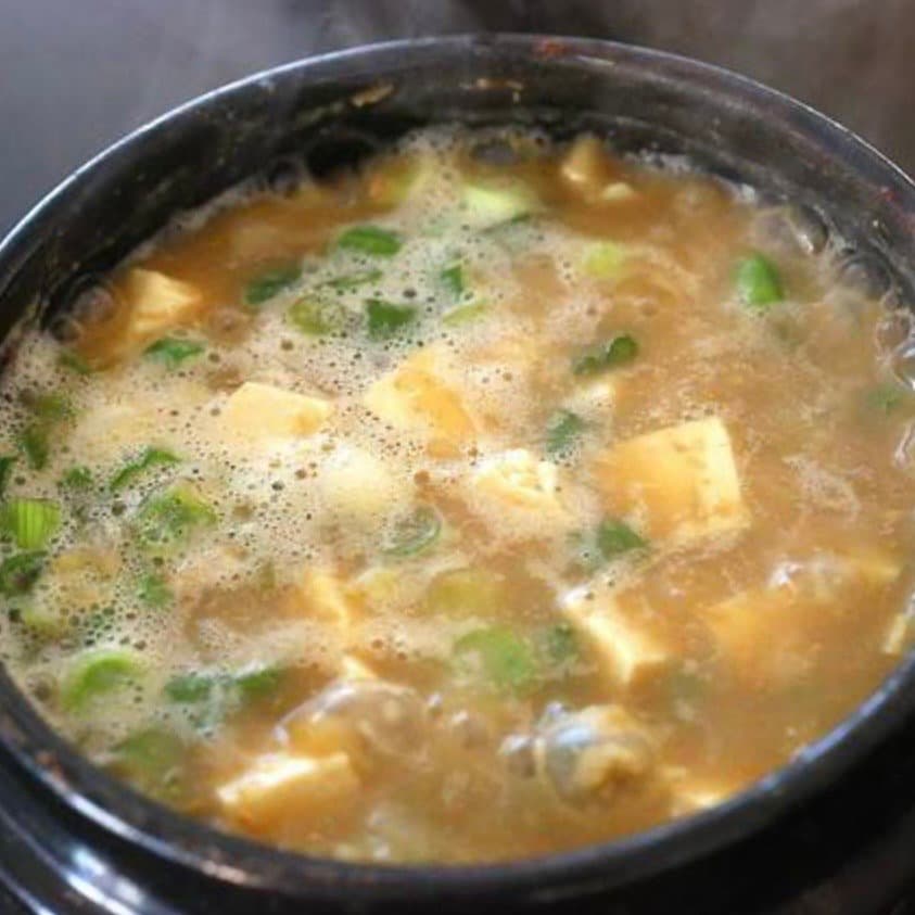 된장찌개 recipe