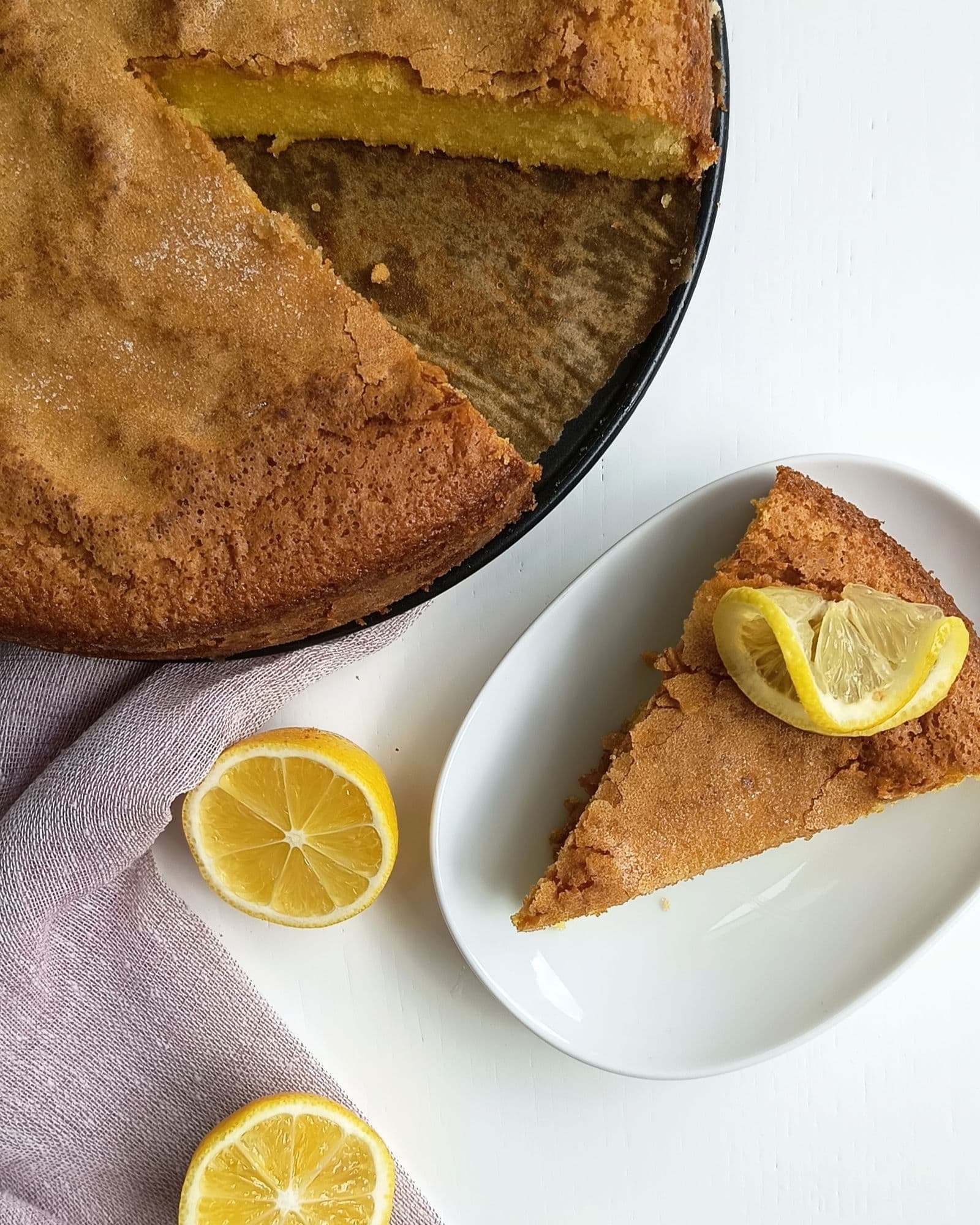 Simple Lemon Olive Oil Cake recipe