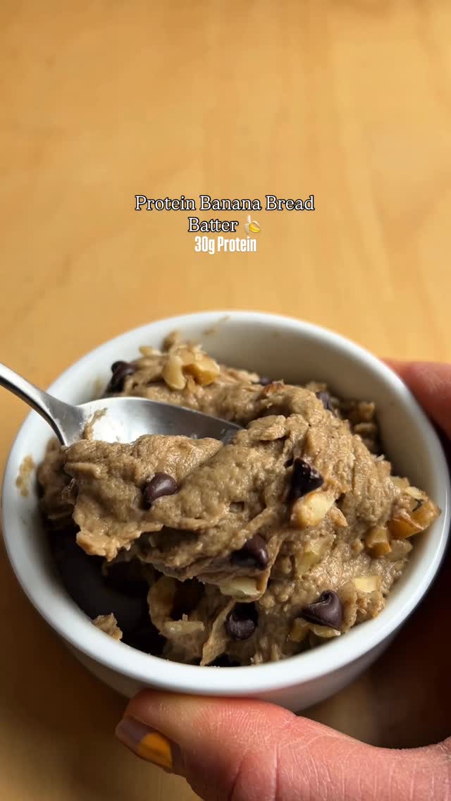 Protein Banana Bread Batter recipe