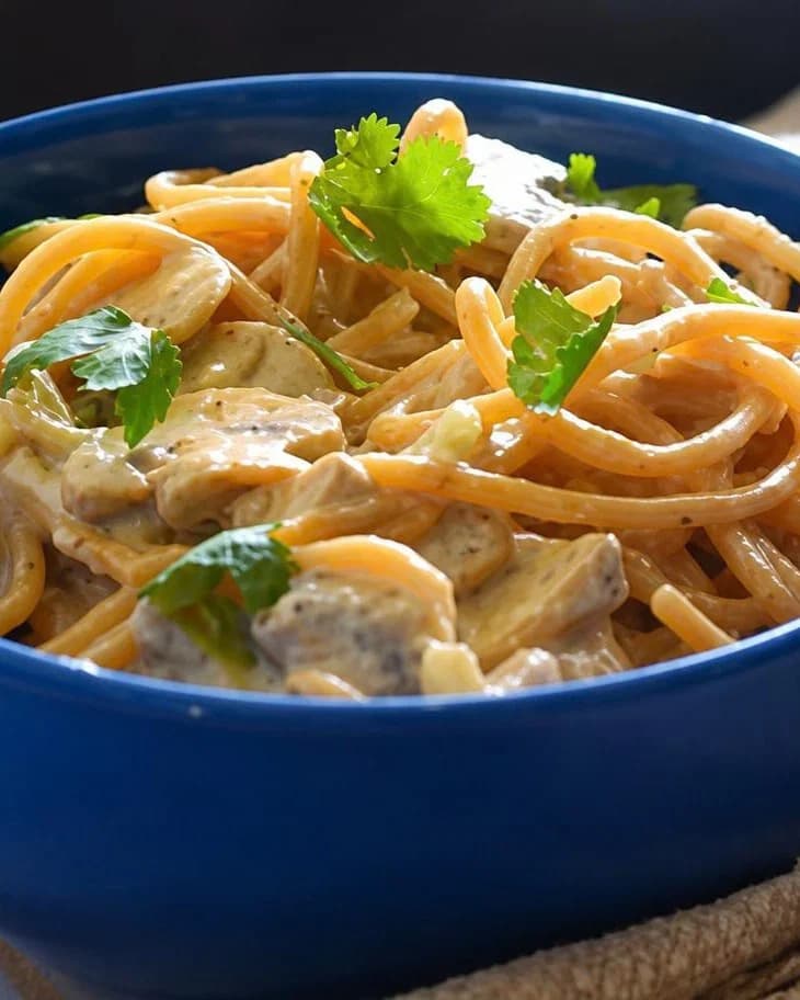 Creamy Cauliflower Spaghetti recipe
