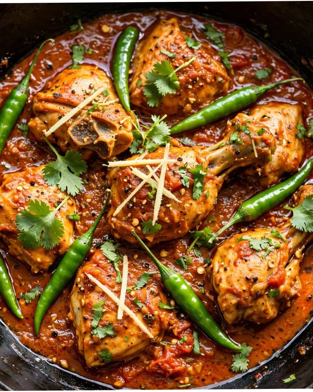 Simple Chicken Karahi - Juicy and Spicy recipe