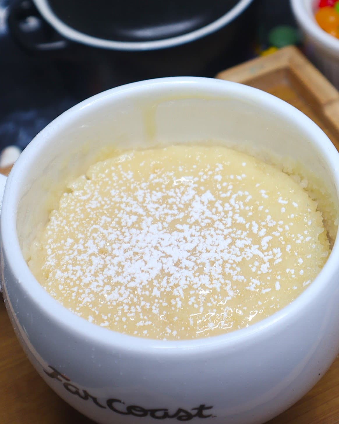 Vanilla Mug Cake Recipe (Eggless, Creamy & Ready in 1 Minute) recipe