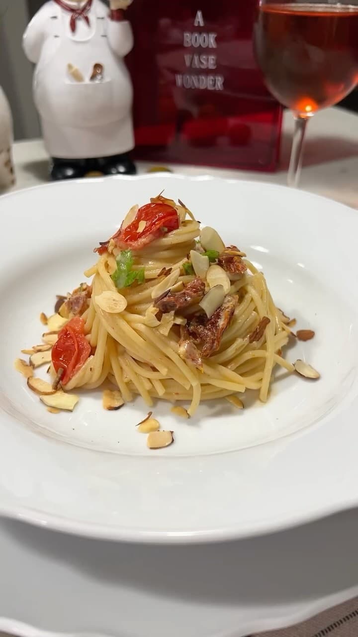 Sun-Dried Tomato Spaghetti recipe