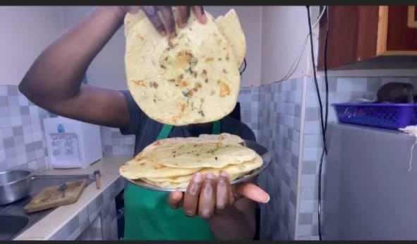 Garlic Cilantro Naan recipe
