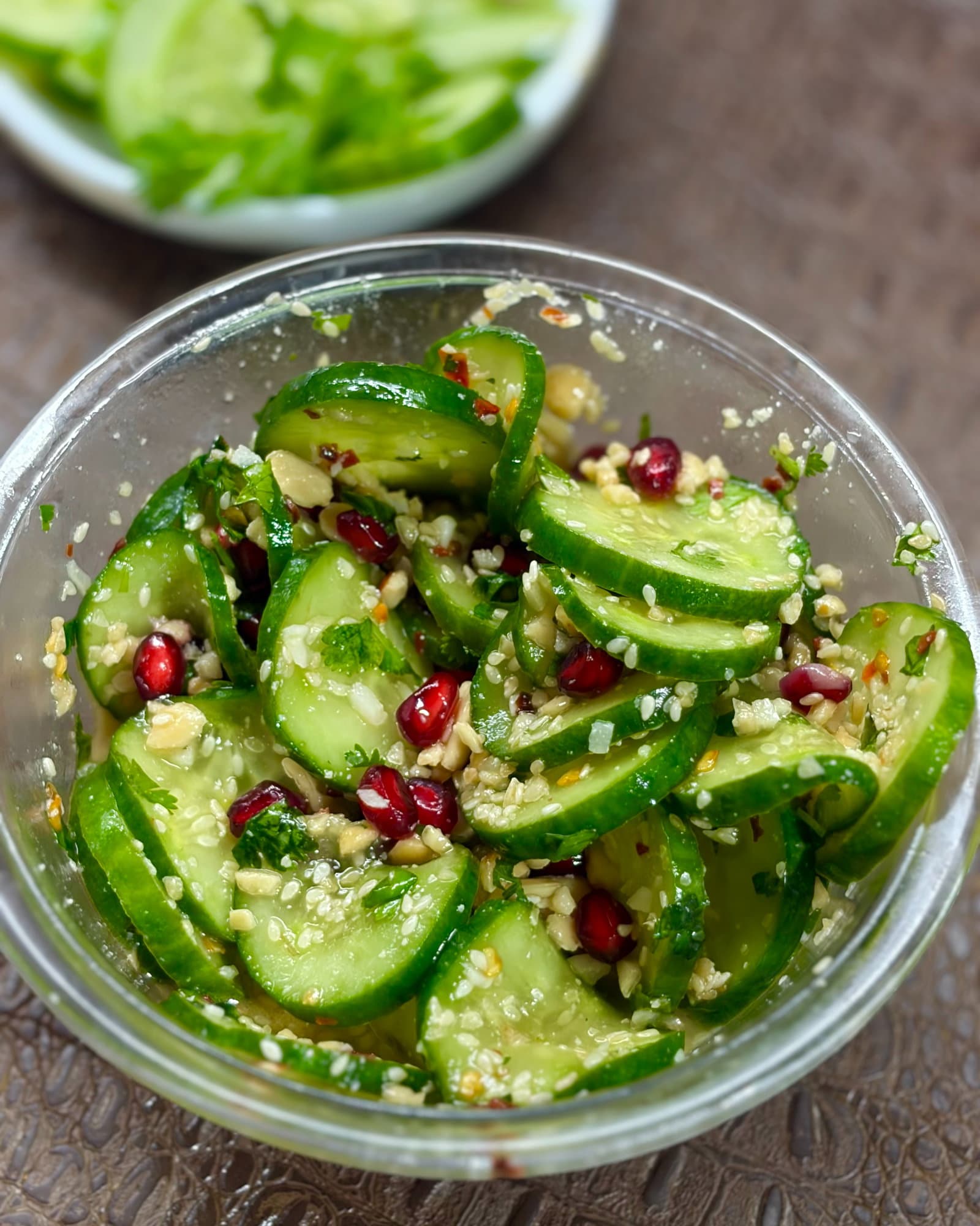 Protein-Packed Cucumber Salad (Healthy & Easy) recipe