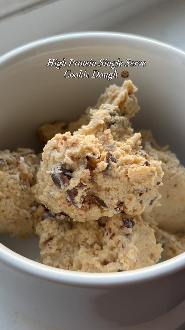 Protein-Packed Healthy Cookie Dough recipe