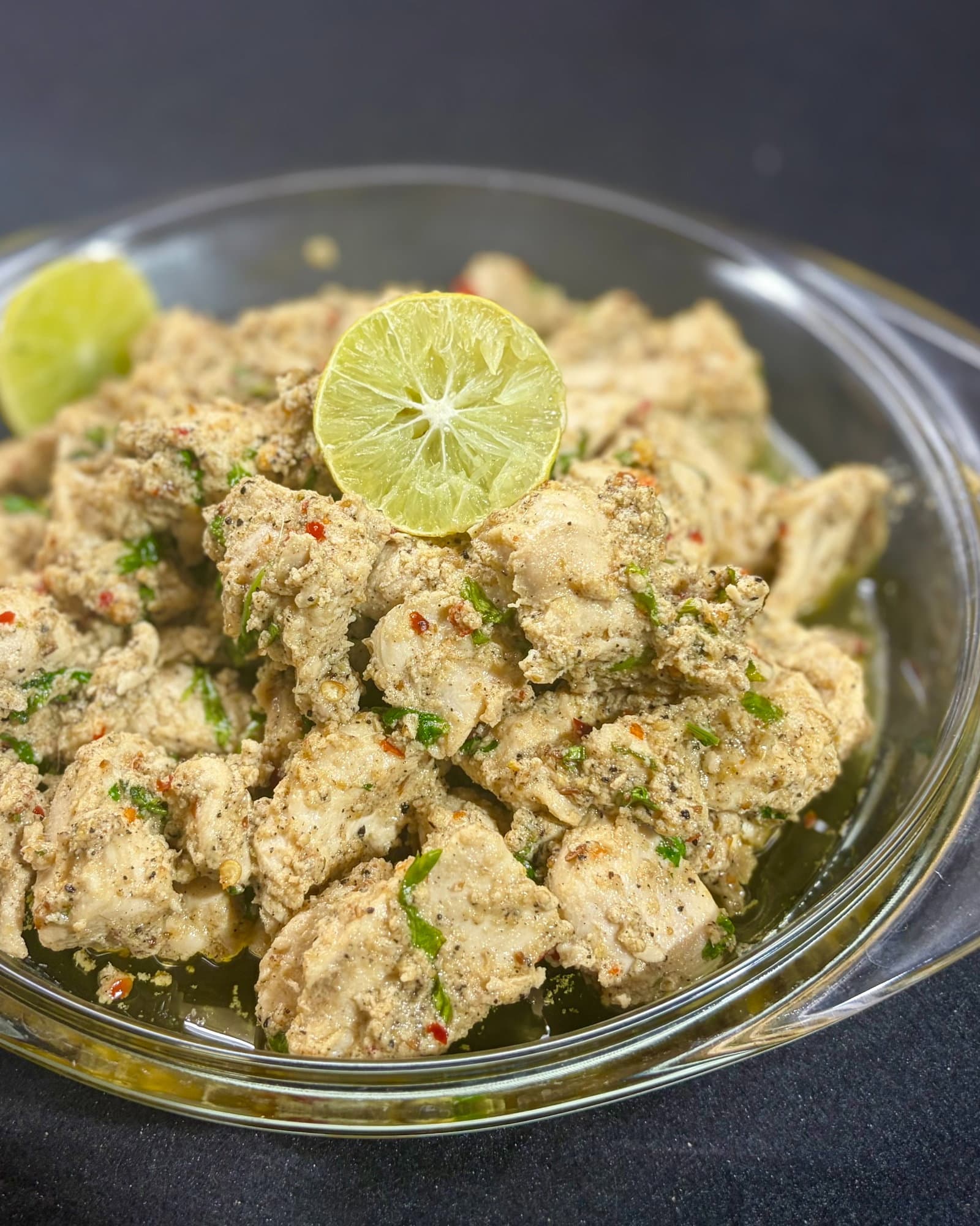 Easy Creamy Chicken Bites (No-Fry, One-Pan Recipe) recipe
