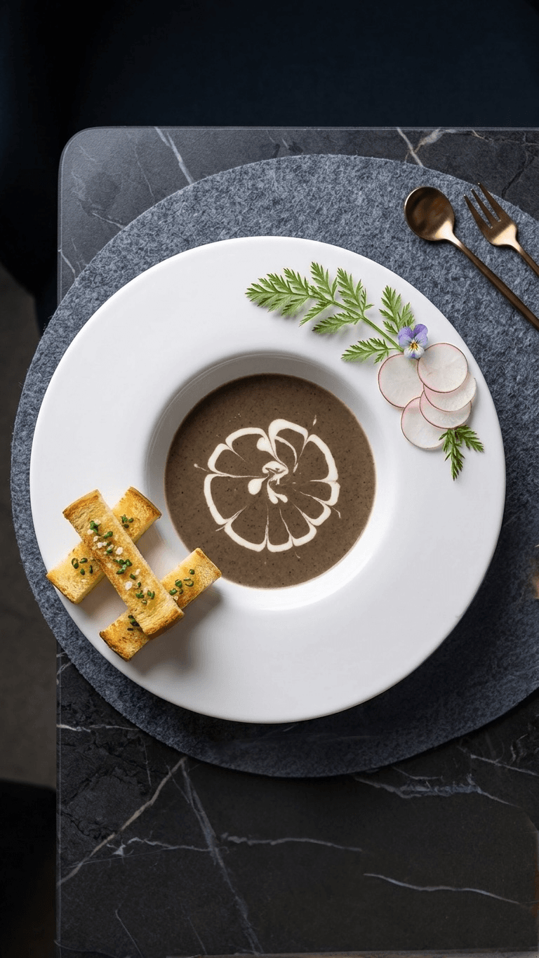 Creamy Mushroom Soup recipe