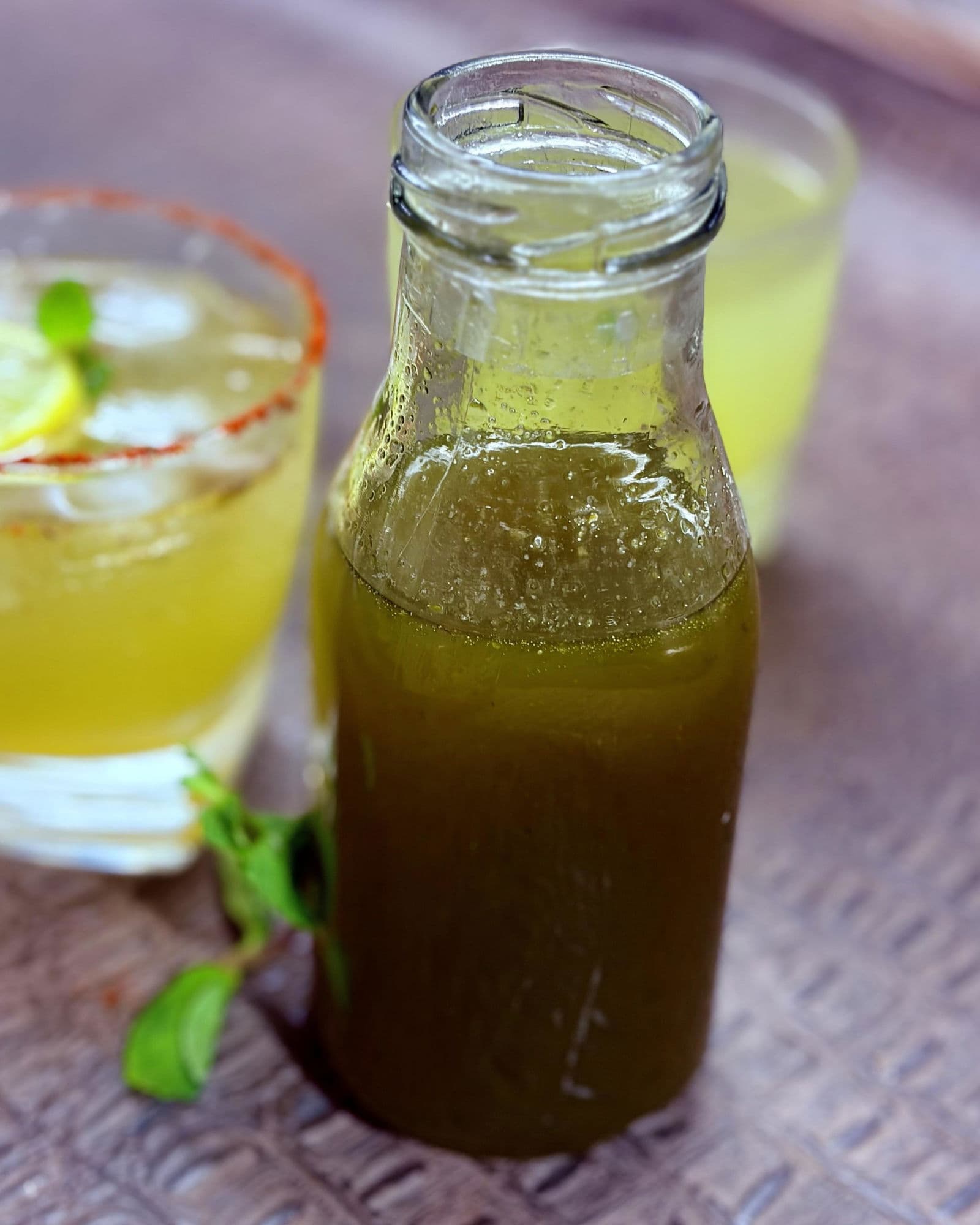 Easy Mint Lemon Syrup  recipe