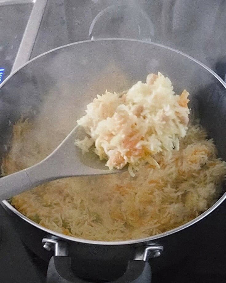 Saffron Chickpea Rice recipe