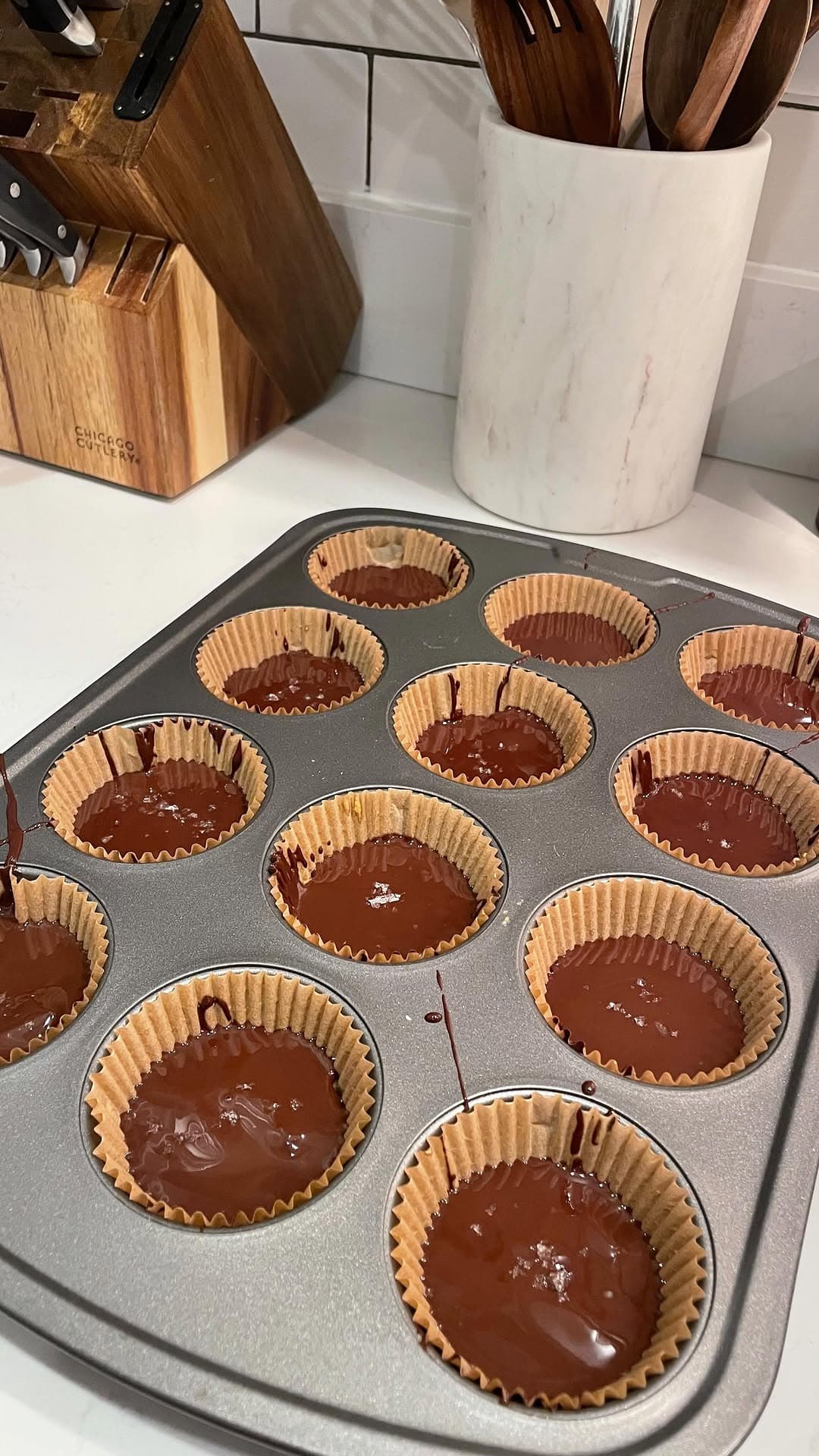 Healthier Homemade Reese’s Peanut Butter Cups (GF & DF) recipe