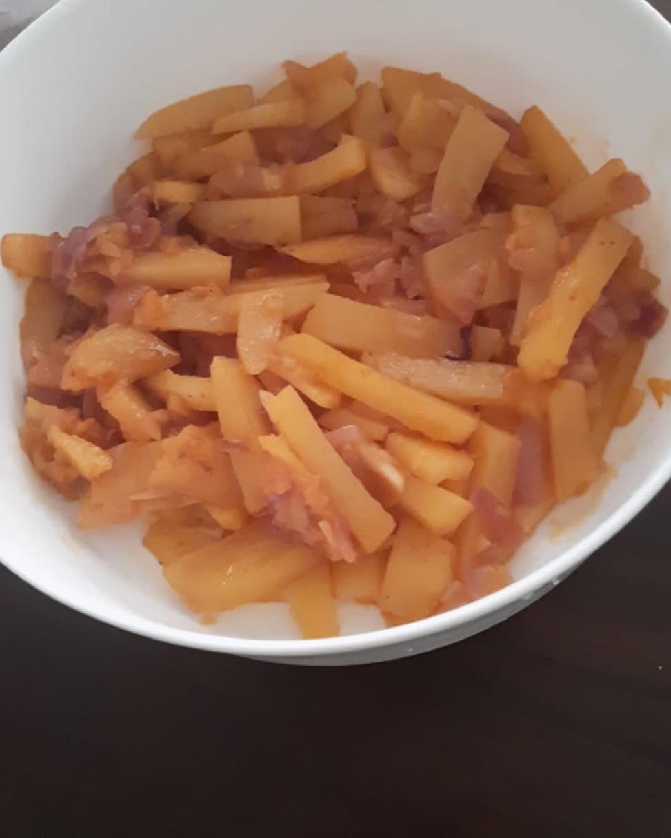 Fried Potatoes and Onions recipe