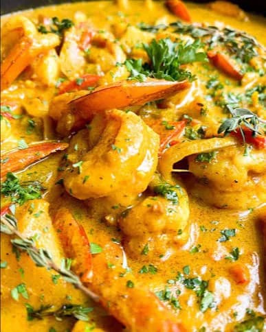 Coconut Curry Shrimp recipe