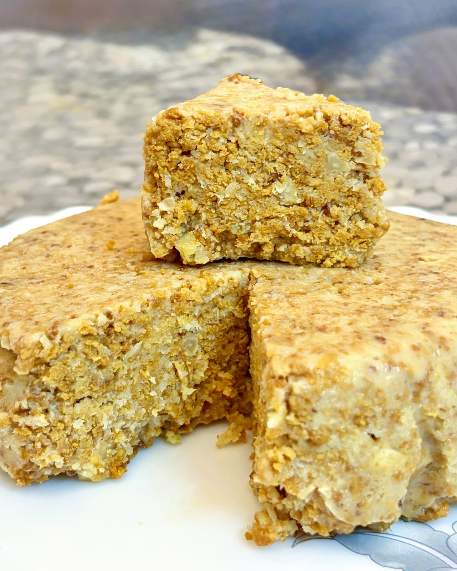 Easy Coconut Burfi with Ghee Residue recipe
