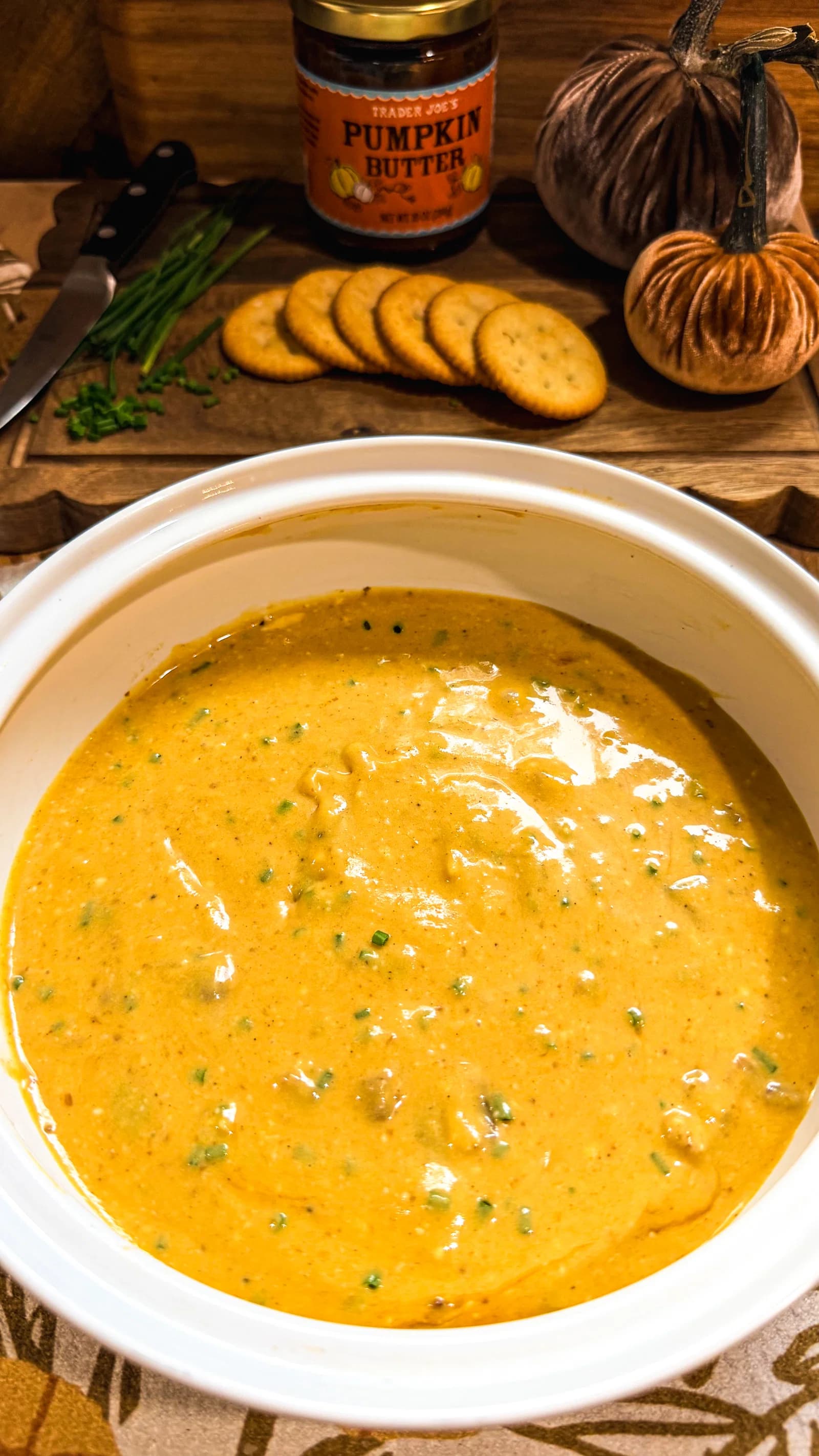 Pumpkin Butter Bacon Dip recipe