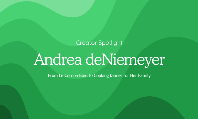 Chefadora Stories - Author Interview Banner - Andrea 