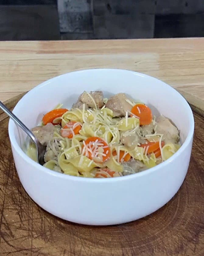 Creamy Chicken & Noodles recipe