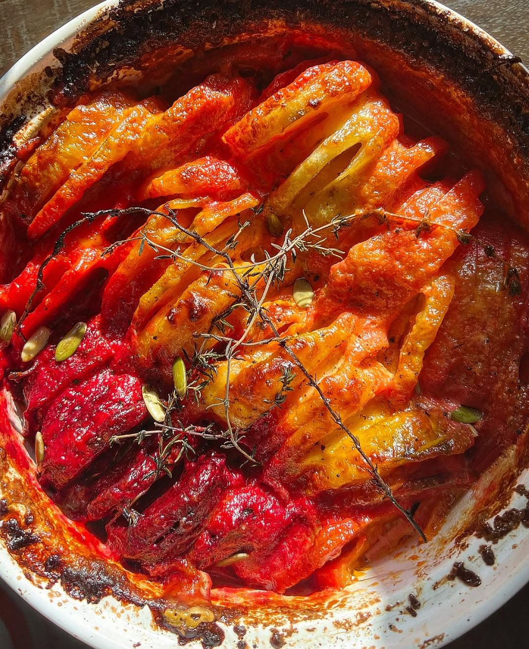 Ombré Root Vegetable Gratin recipe