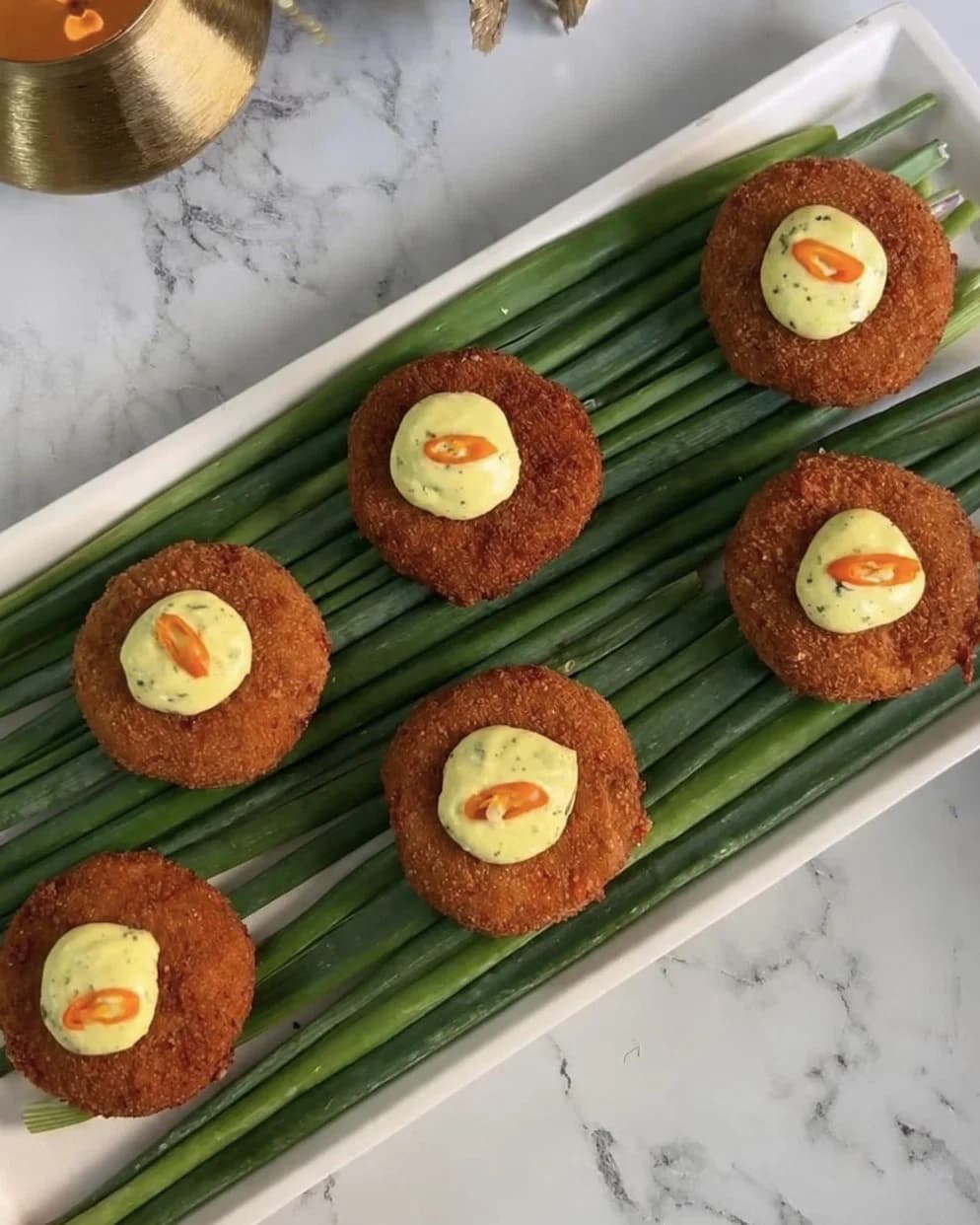 Veggie Cutlets with Lemon Cream recipe