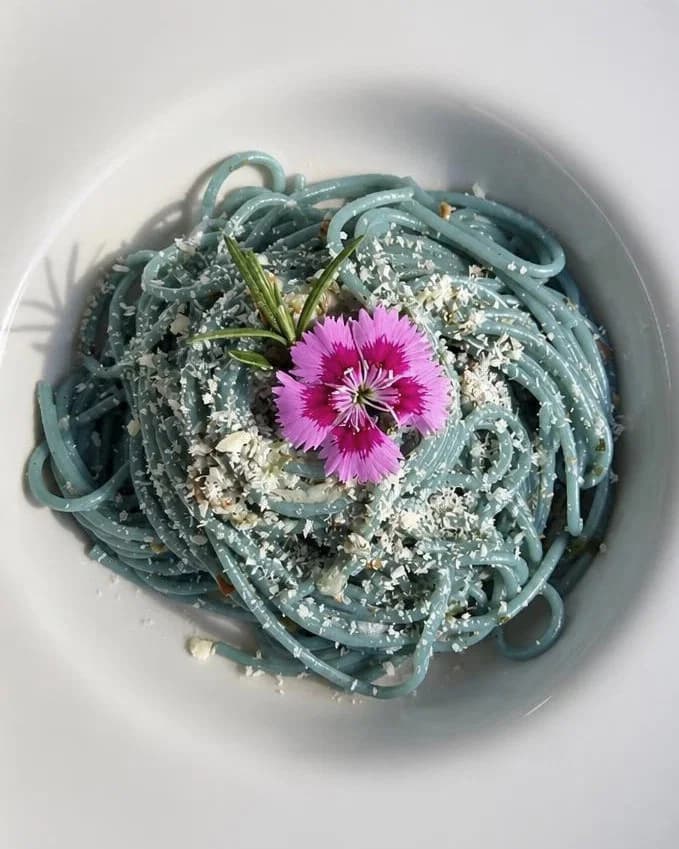 Lime Cream Aglio Olio recipe