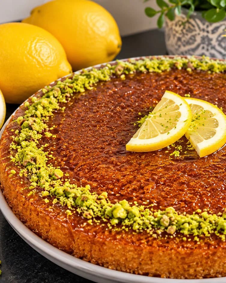 Lemon and Semolina Cake recipe