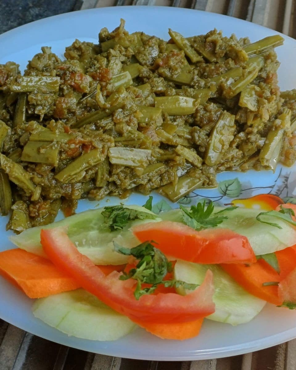 Gawar Phali Sabzi (Cluster Beans – Dry) recipe