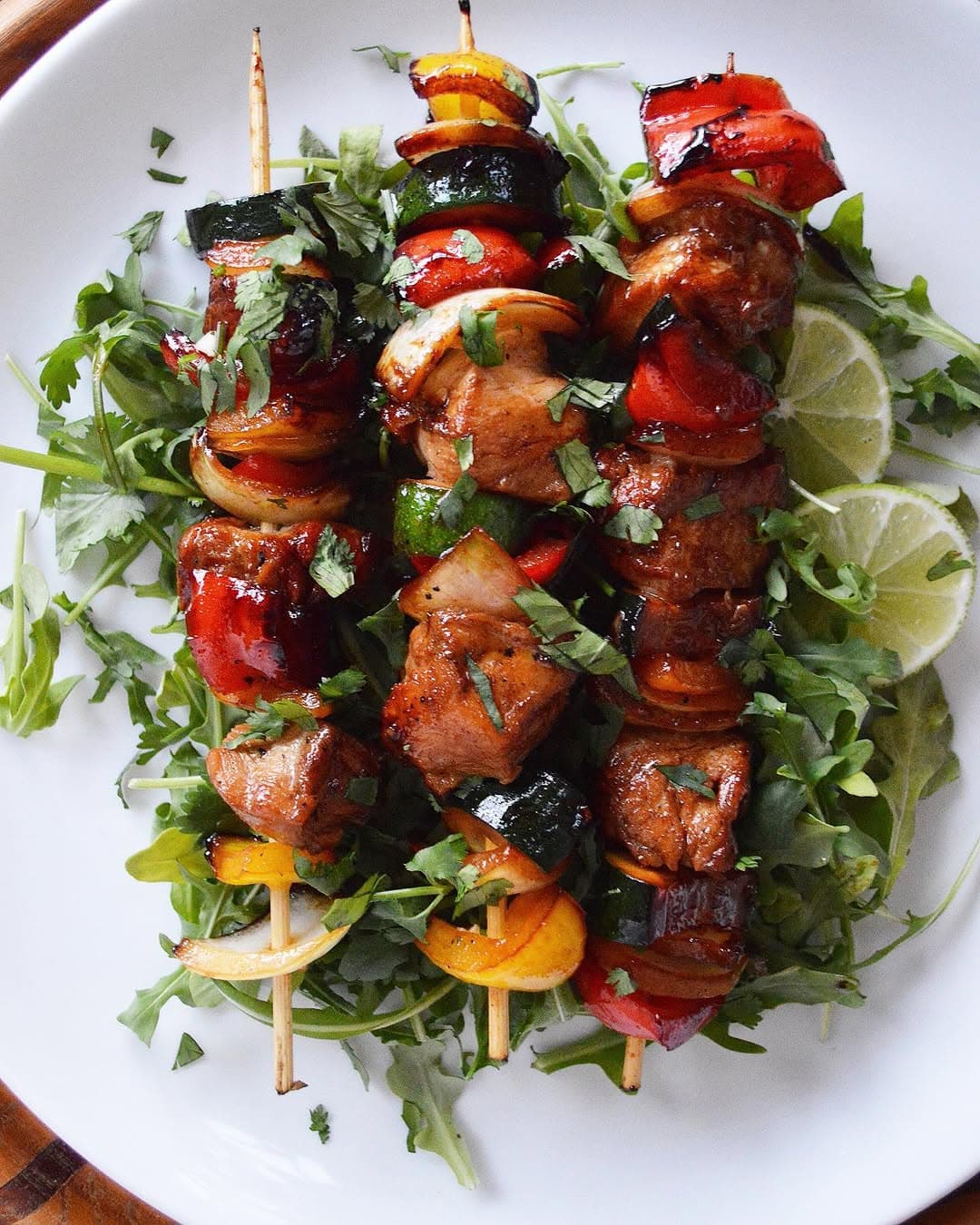 Honey X Cilantro Chicken Kabobs recipe
