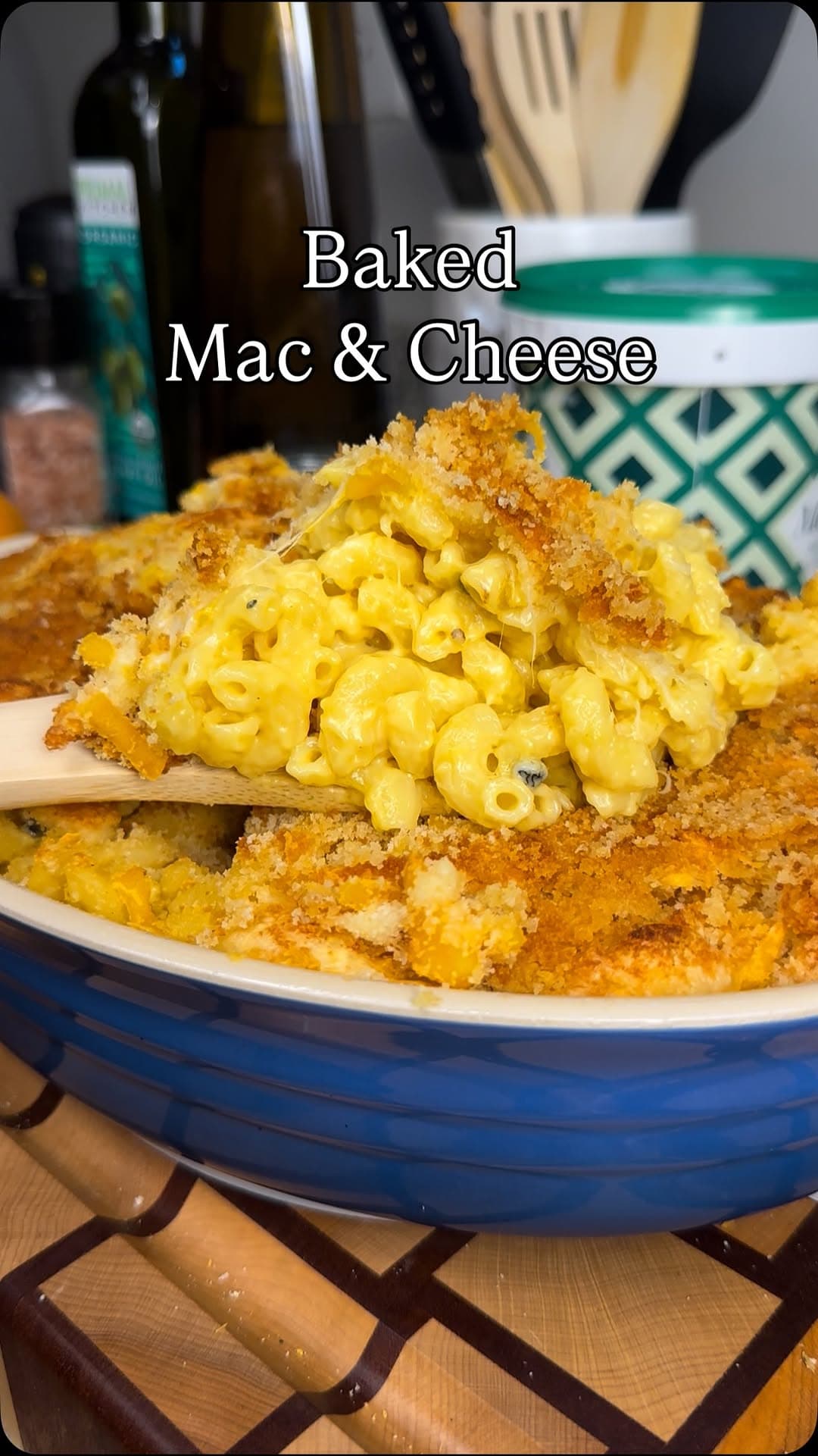 Creamy Baked Mac & Cheese recipe