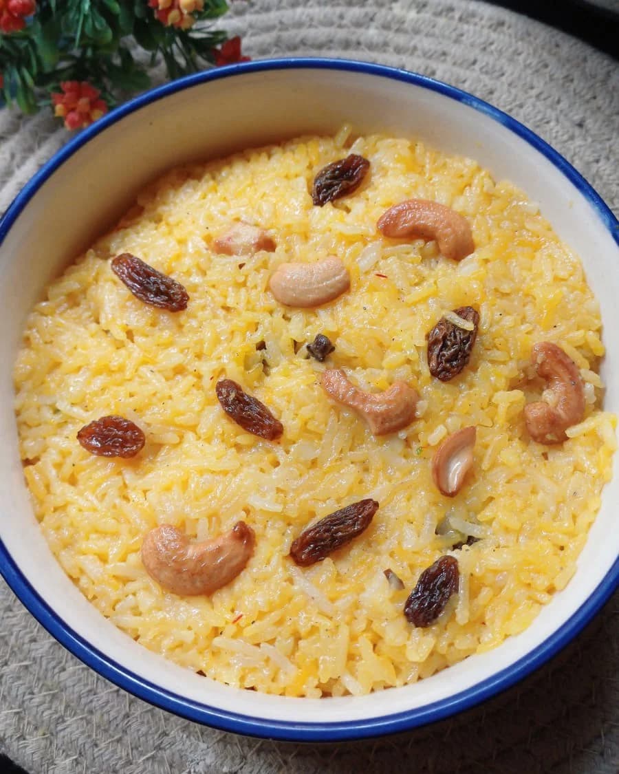 Saffron Sweet Rice - Kesari Bhaat recipe