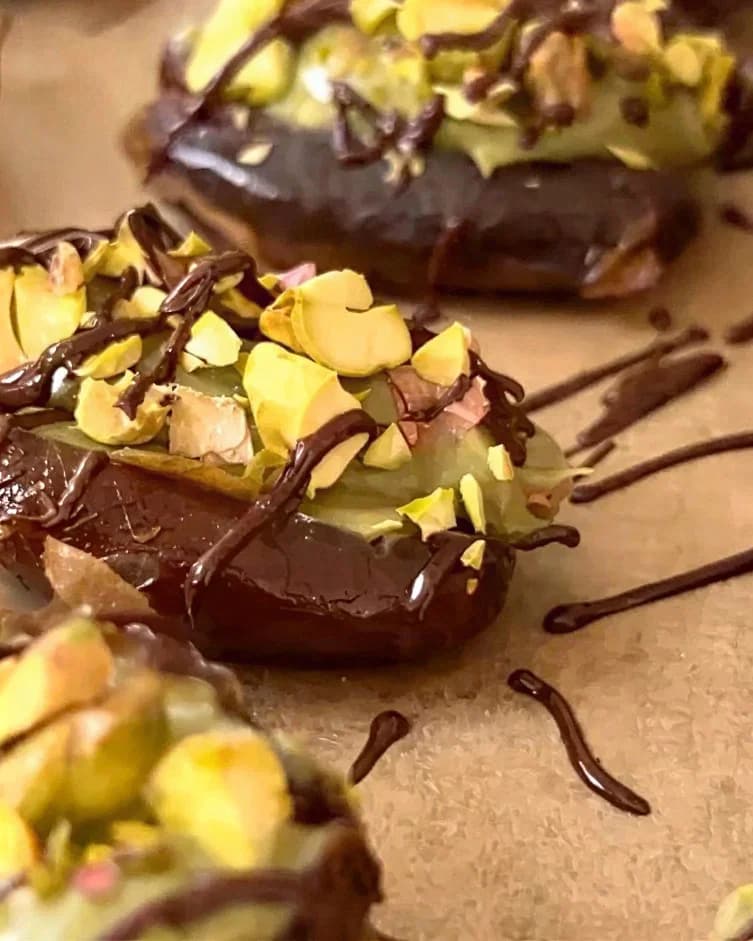 Pistachio Stuffed Dates recipe