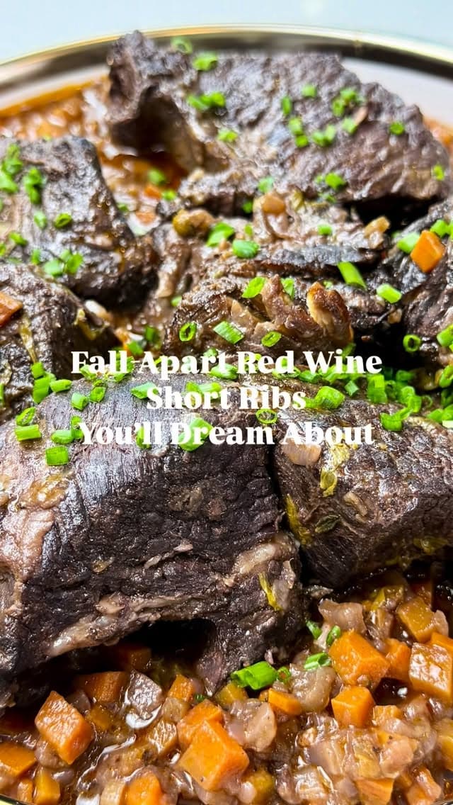 Fall-Apart Red Wine Short Ribs You’ll Dream About recipe