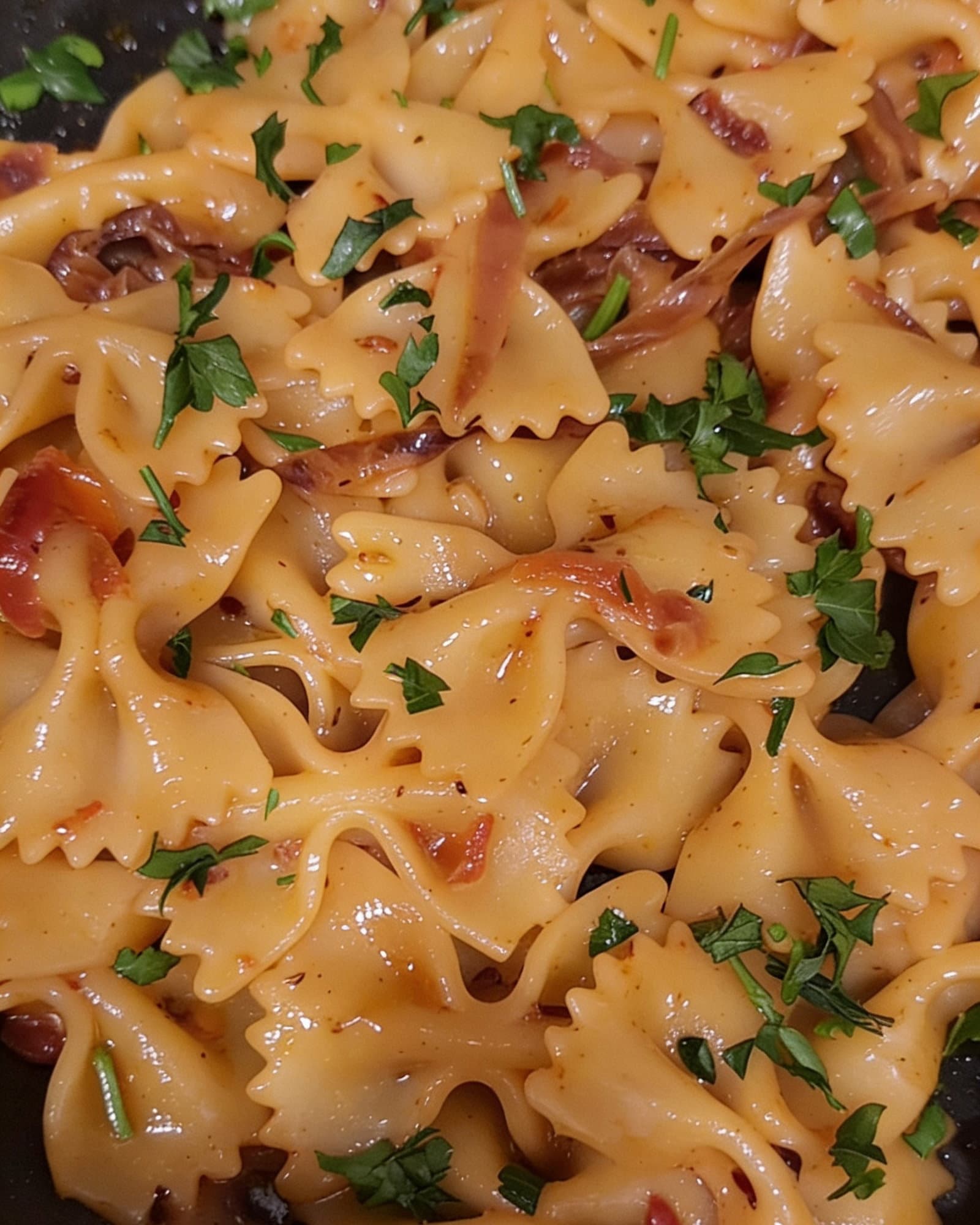 Pickled Caramelised Onion Pasta recipe
