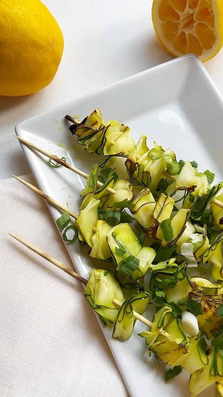 Grilled Zucchini Skewers recipe