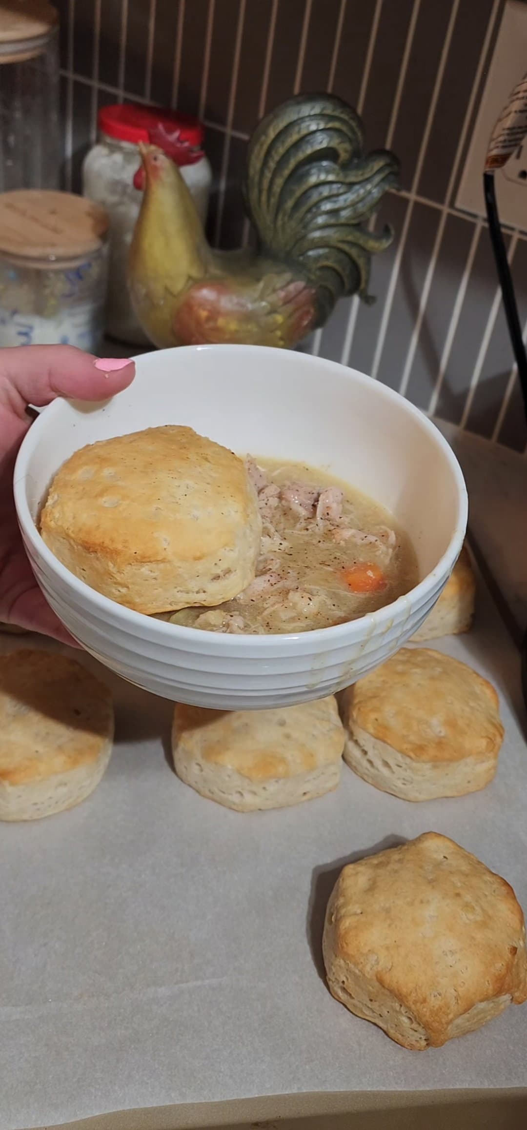 Slow Cooker Chicken and Biscuits recipe