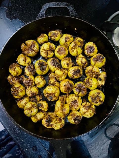  Sumptuous Stuffed Tinda (Bharwa Tinda) – Masala-Stuffed Apple Gourd recipe