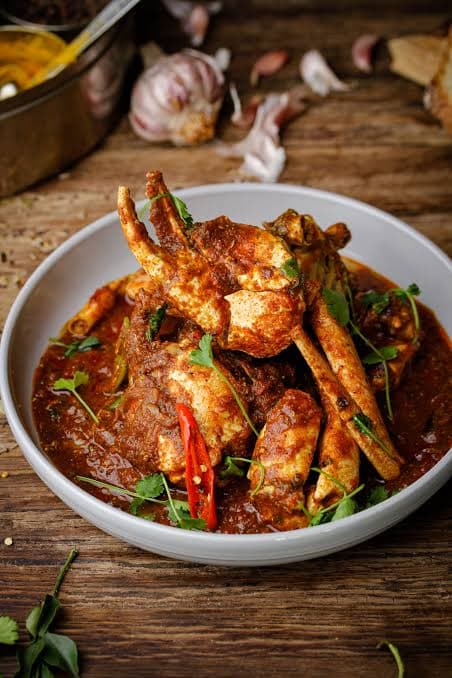 Kerala style crab roast recipe