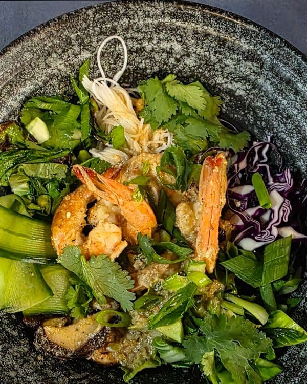 Thai Prawn Poke Bowl recipe
