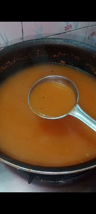 Instant Red Pumpkin Soup ( Zero oil- Vegan ) recipe