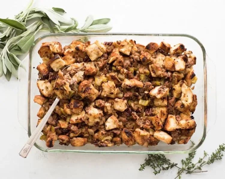 Pork Sausage and Apple Stuffing recipe