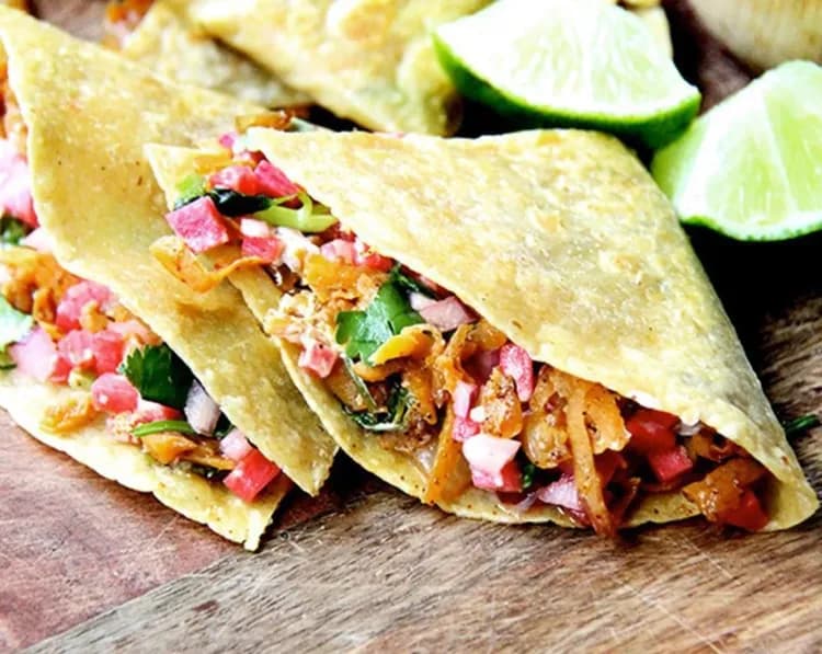 Sweet Potato and Cheese Quesadillas recipe