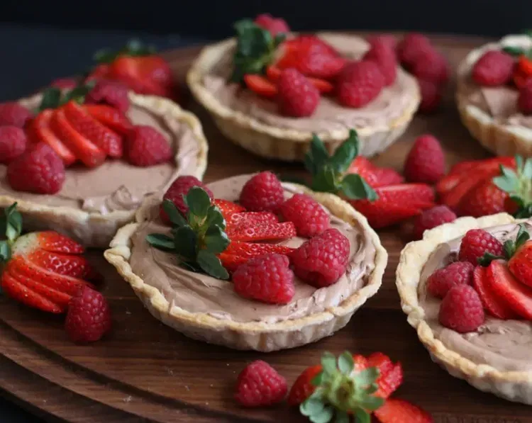 French Silk Mousse Tarts recipe