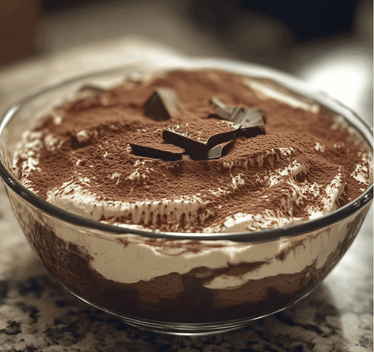 Chocolate Ricotta Tiramisu recipe