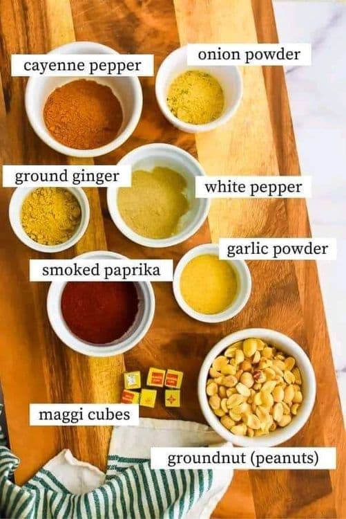 Nigerian Suya Spice recipe