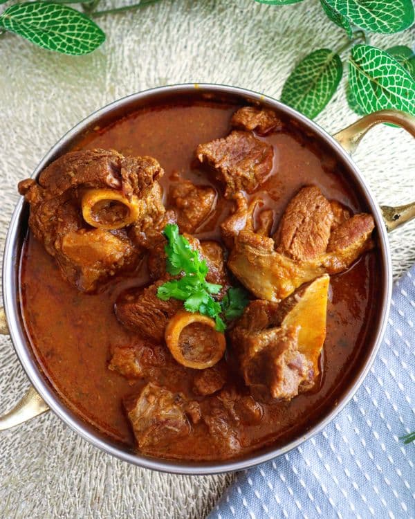 Dhaba-Style Mutton Curry (Goat Curry)  recipe